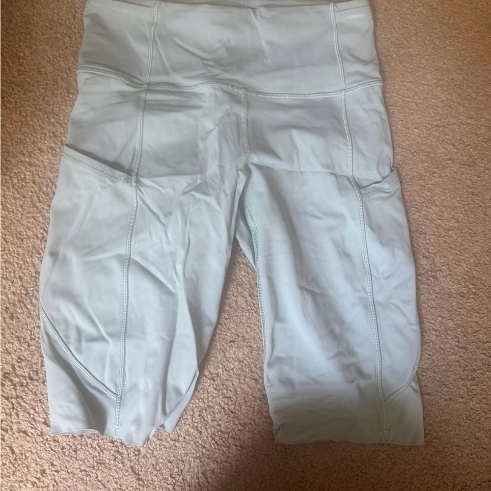 Lululemon Athletica Blue Bike Shorts for Active Comfort